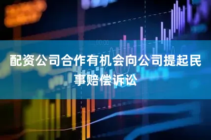 配资公司合作有机会向公司提起民事赔偿诉讼
