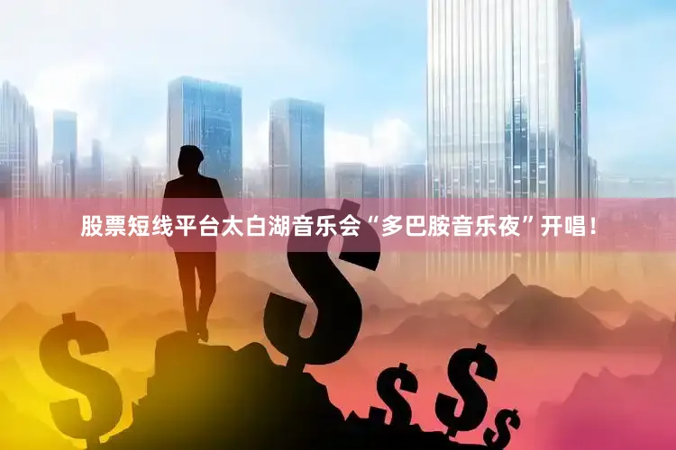 股票短线平台太白湖音乐会“多巴胺音乐夜”开唱！